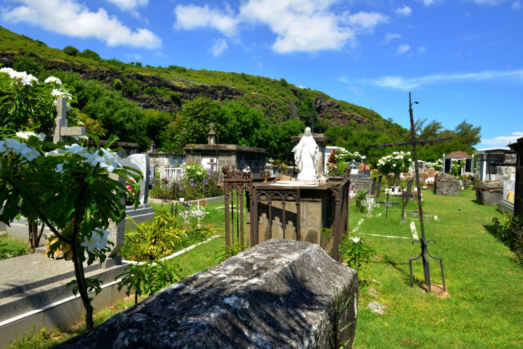 Friedhof am Meer in Saint-Paul auf La Réunion